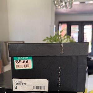 Steve Madden Zaria Tan Suede Heels